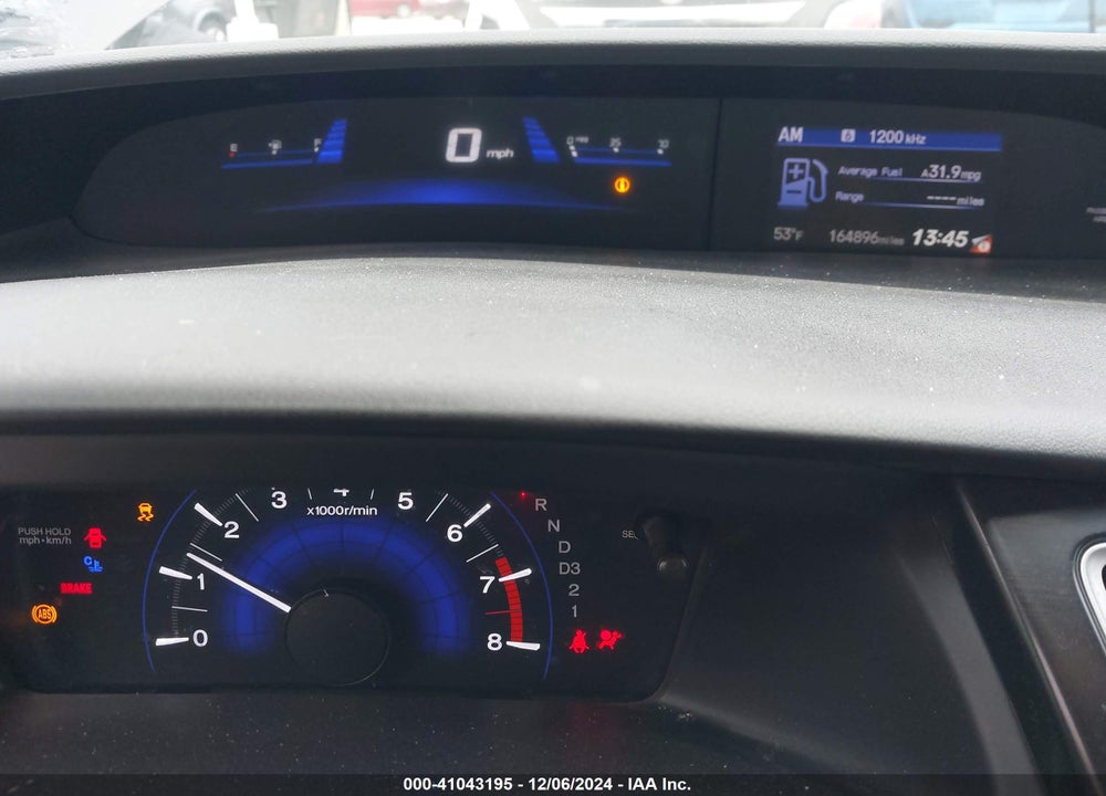 2013 HONDA CIVIC LX VIN: 2HGFB2F57DH592700