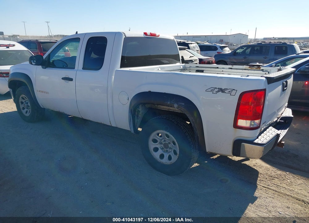 2008 GMC SIERRA 1500 WORK TRUCK VIN: 1GTEK19088Z143617