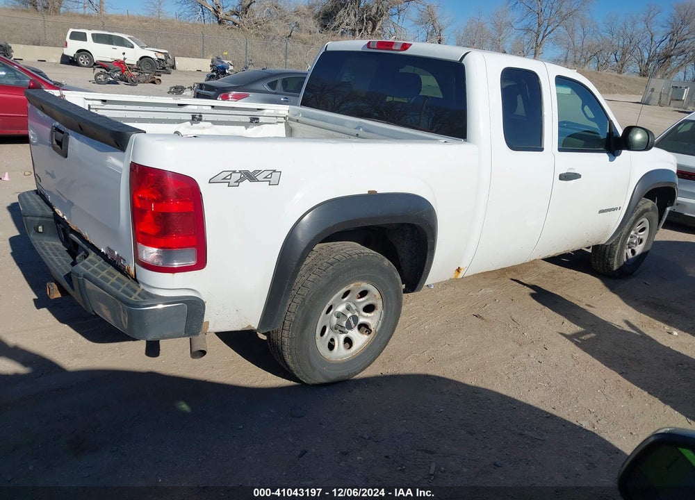 2008 GMC SIERRA 1500 WORK TRUCK VIN: 1GTEK19088Z143617