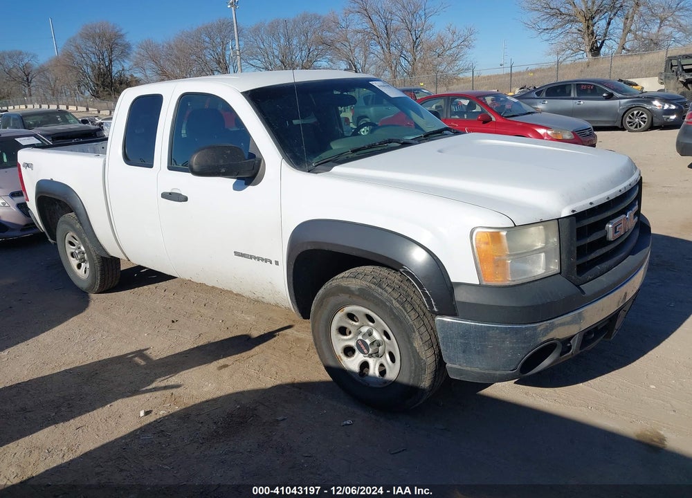 2008 GMC SIERRA 1500 WORK TRUCK VIN: 1GTEK19088Z143617