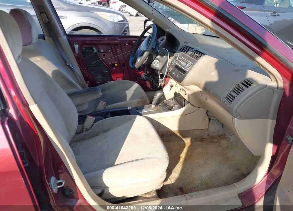 2002 HONDA CIVIC LX VIN: 2HGES16552H516413