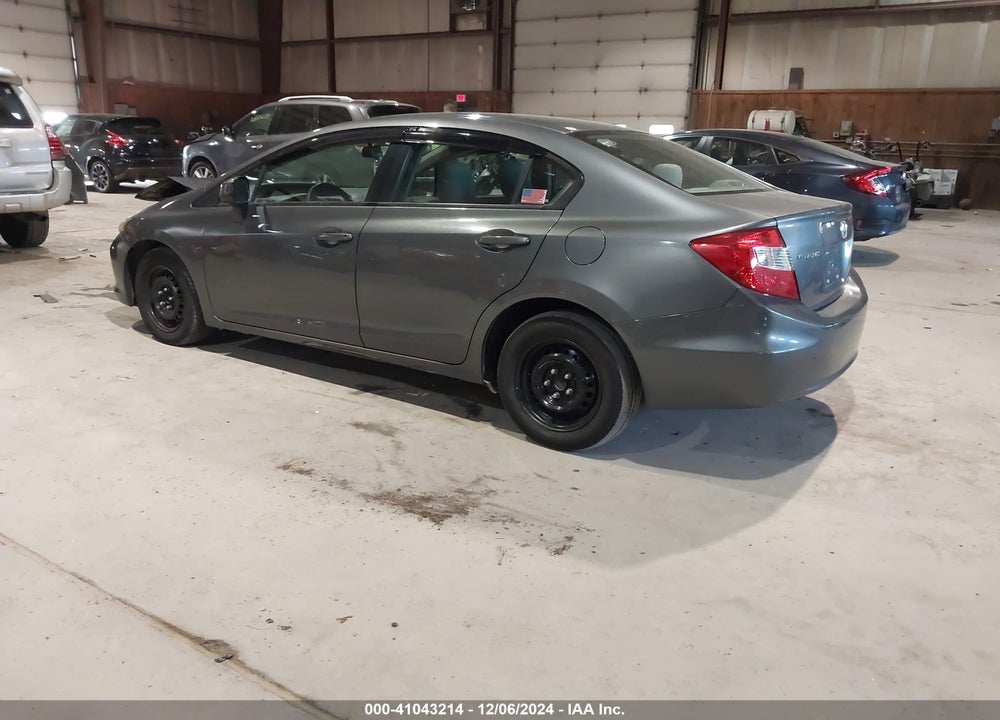 2012 HONDA CIVIC LX VIN: 2HGFB2F54CH302430
