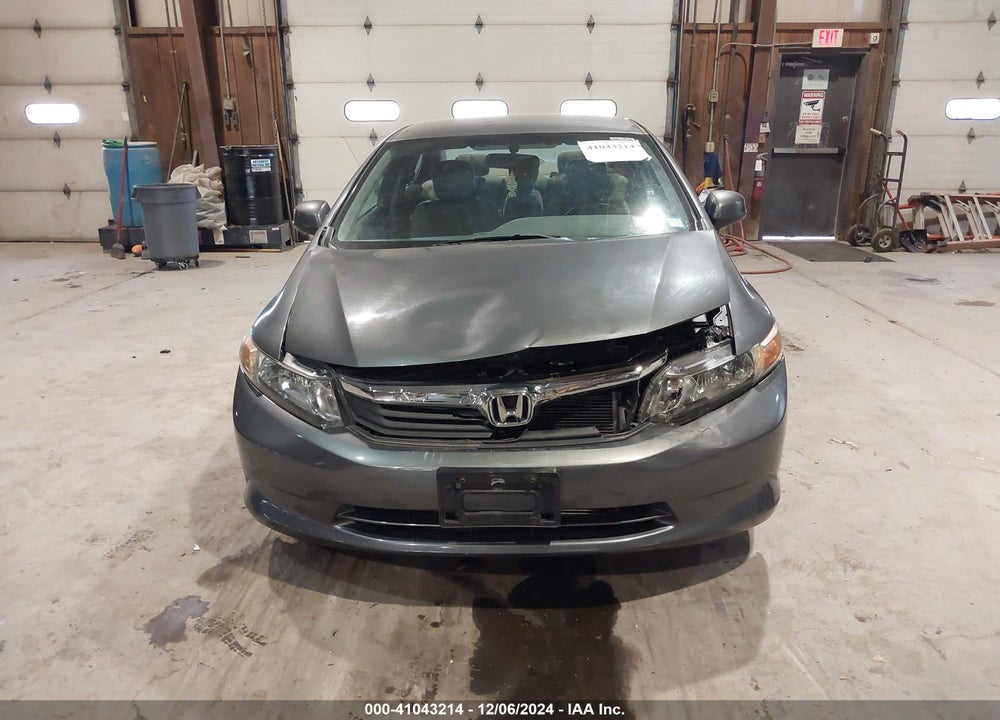 2012 HONDA CIVIC LX VIN: 2HGFB2F54CH302430