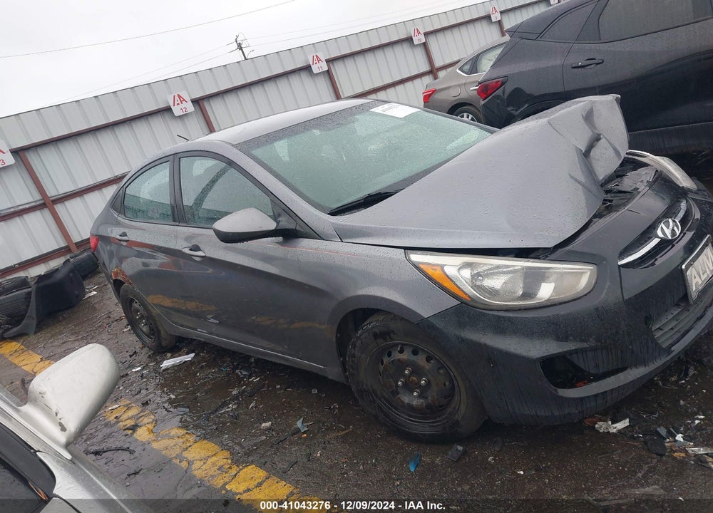 2015 HYUNDAI ACCENT GLS VIN: KMHCT4AE6FU886134