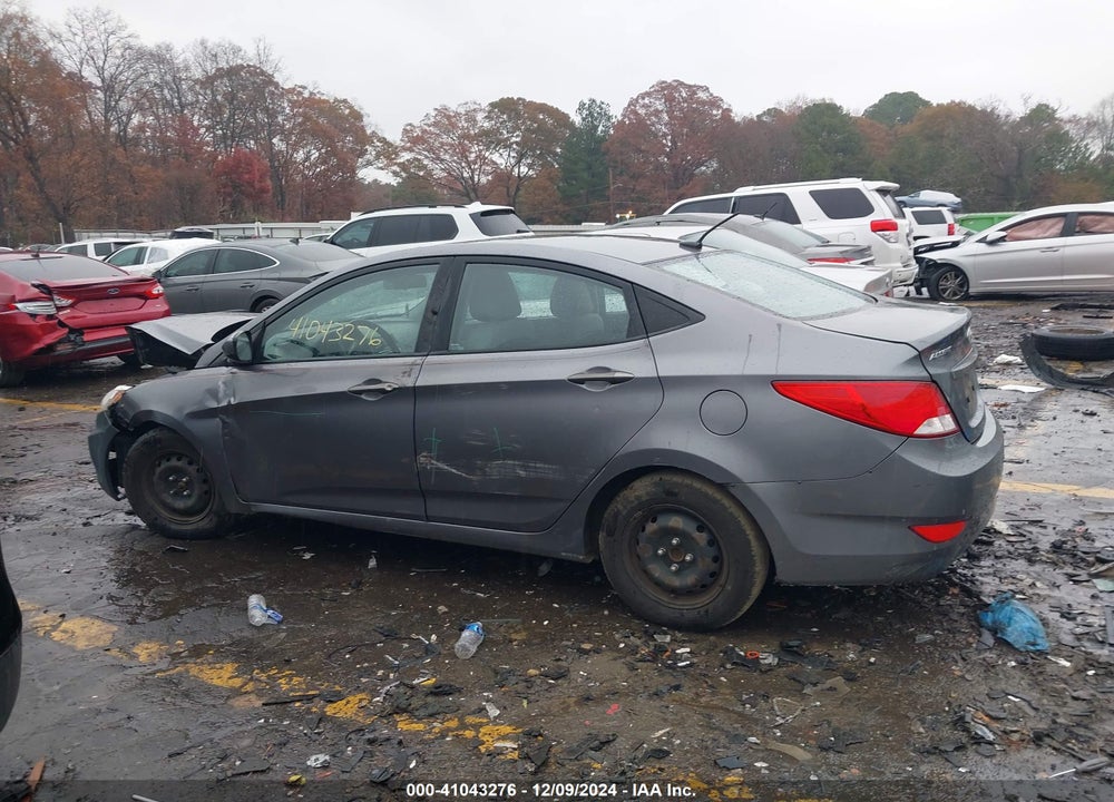 2015 HYUNDAI ACCENT GLS VIN: KMHCT4AE6FU886134