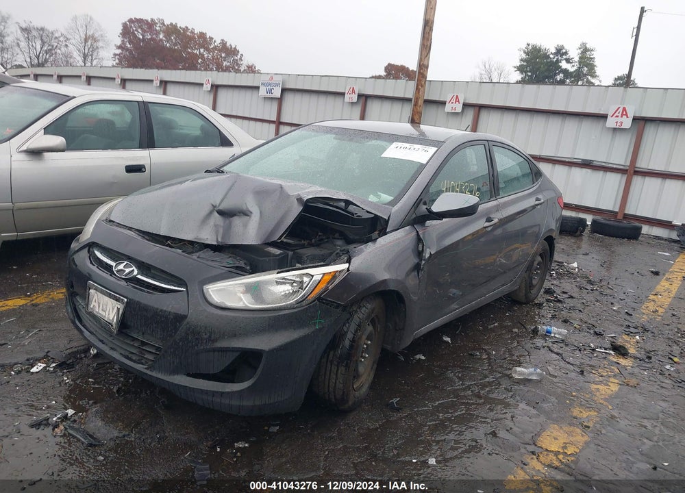 2015 HYUNDAI ACCENT GLS VIN: KMHCT4AE6FU886134