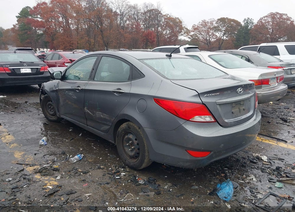 2015 HYUNDAI ACCENT GLS VIN: KMHCT4AE6FU886134
