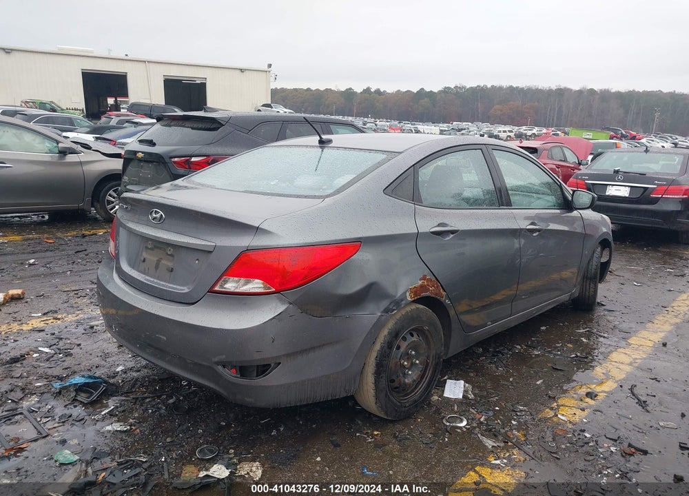 2015 HYUNDAI ACCENT GLS VIN: KMHCT4AE6FU886134