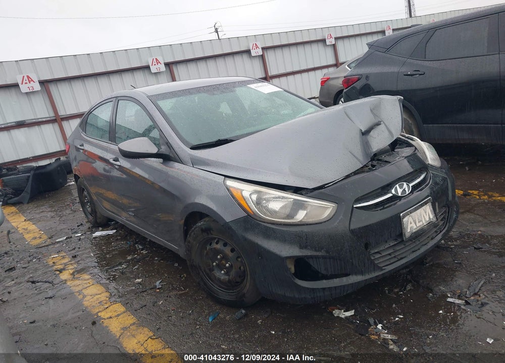 2015 HYUNDAI ACCENT GLS VIN: KMHCT4AE6FU886134