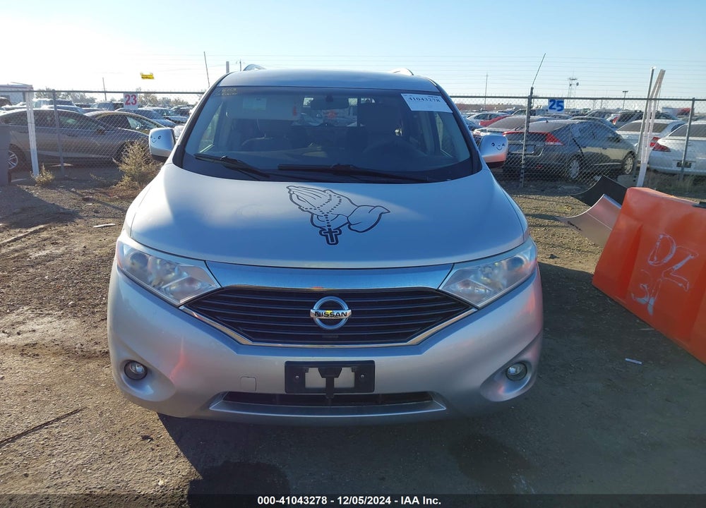 2016 NISSAN QUEST PLATINUM/S/SL/SV VIN: JN8AE2KP5G9154189