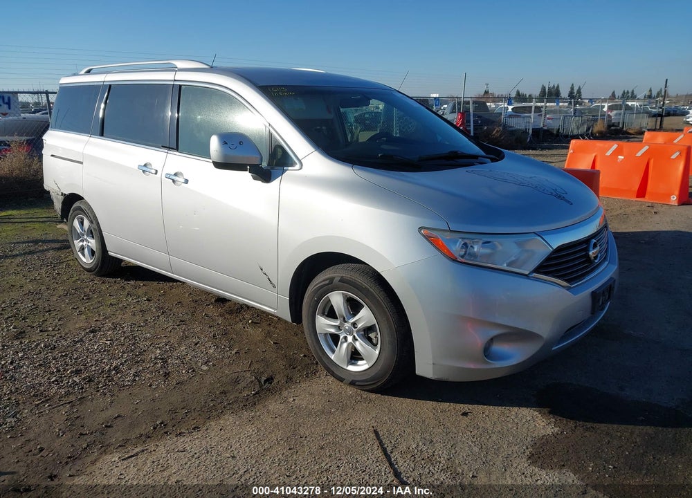 2016 NISSAN QUEST PLATINUM/S/SL/SV VIN: JN8AE2KP5G9154189