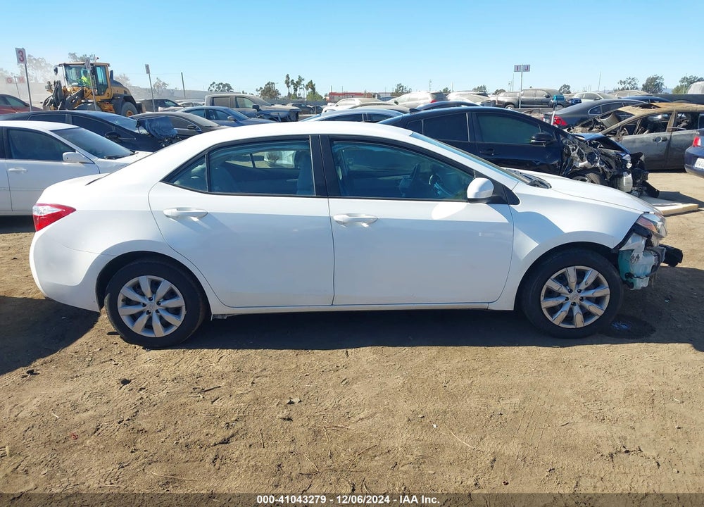 2016 TOYOTA COROLLA LE VIN: 5YFBURHE7GP513747