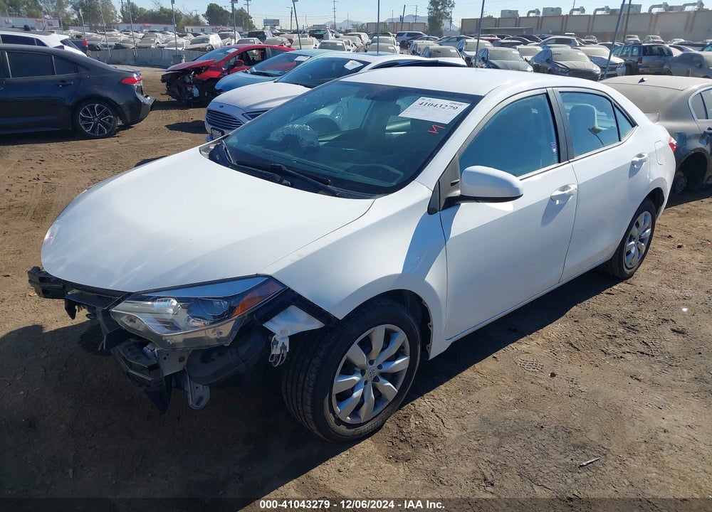 2016 TOYOTA COROLLA LE VIN: 5YFBURHE7GP513747