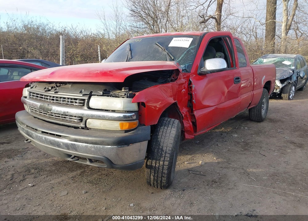 2002 CHEVROLET SILVERADO 1500 LS VIN: 1GCEK19TX2E240973