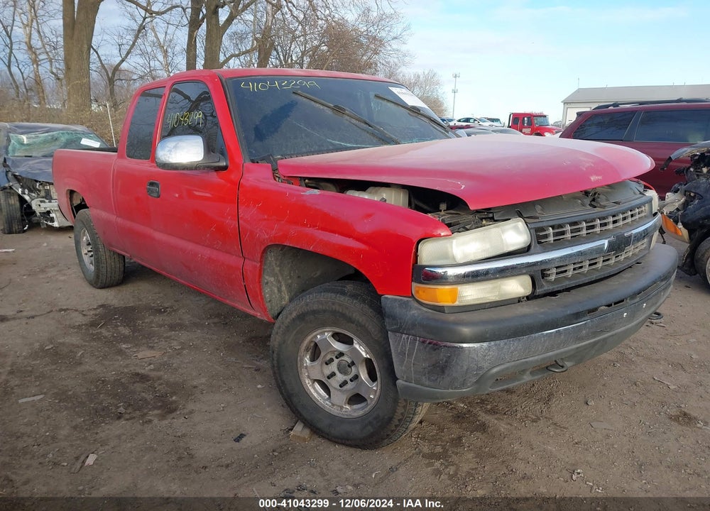 2002 CHEVROLET SILVERADO 1500 LS VIN: 1GCEK19TX2E240973