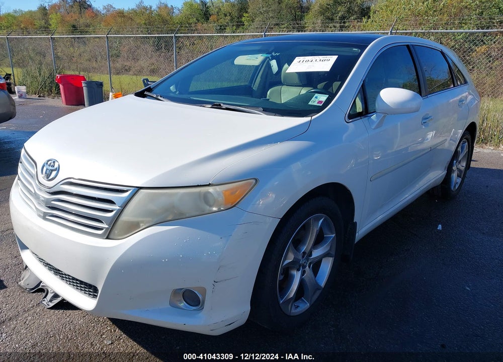 2009 TOYOTA VENZA BASE V6 VIN: 4T3ZK11A49U016726
