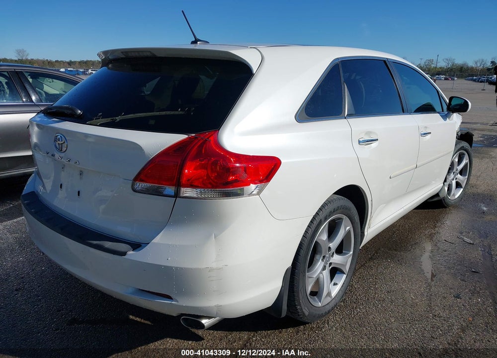 2009 TOYOTA VENZA BASE V6 VIN: 4T3ZK11A49U016726