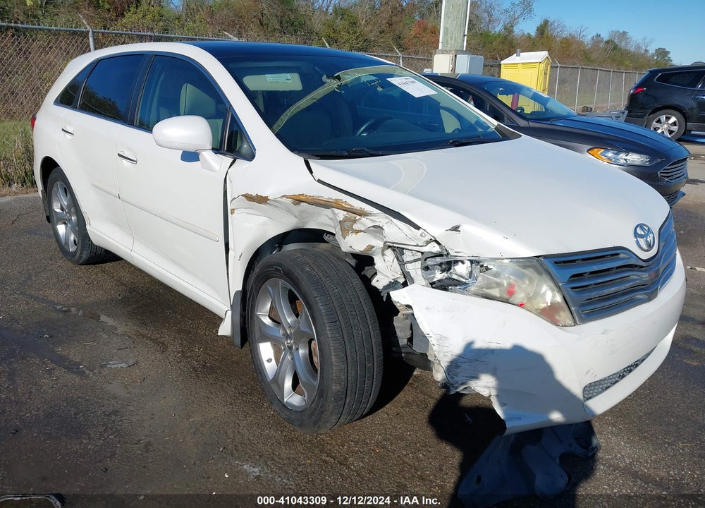 2009 TOYOTA VENZA BASE V6 VIN: 4T3ZK11A49U016726