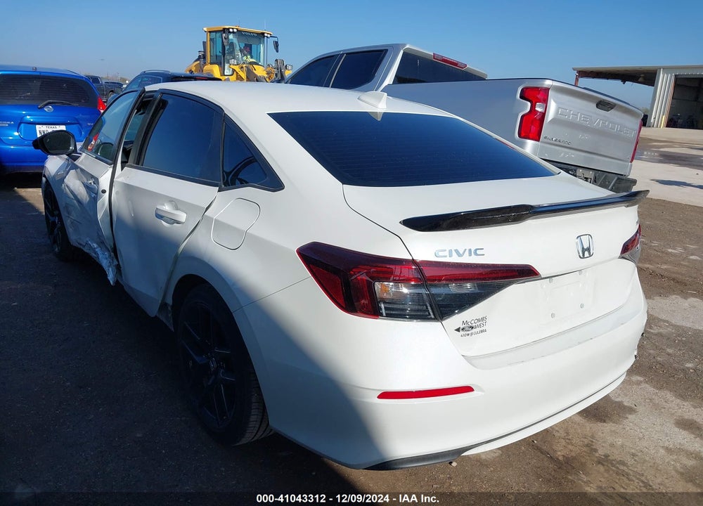 2025 HONDA CIVIC SPORT VIN: 2HGFE2F54SH502293