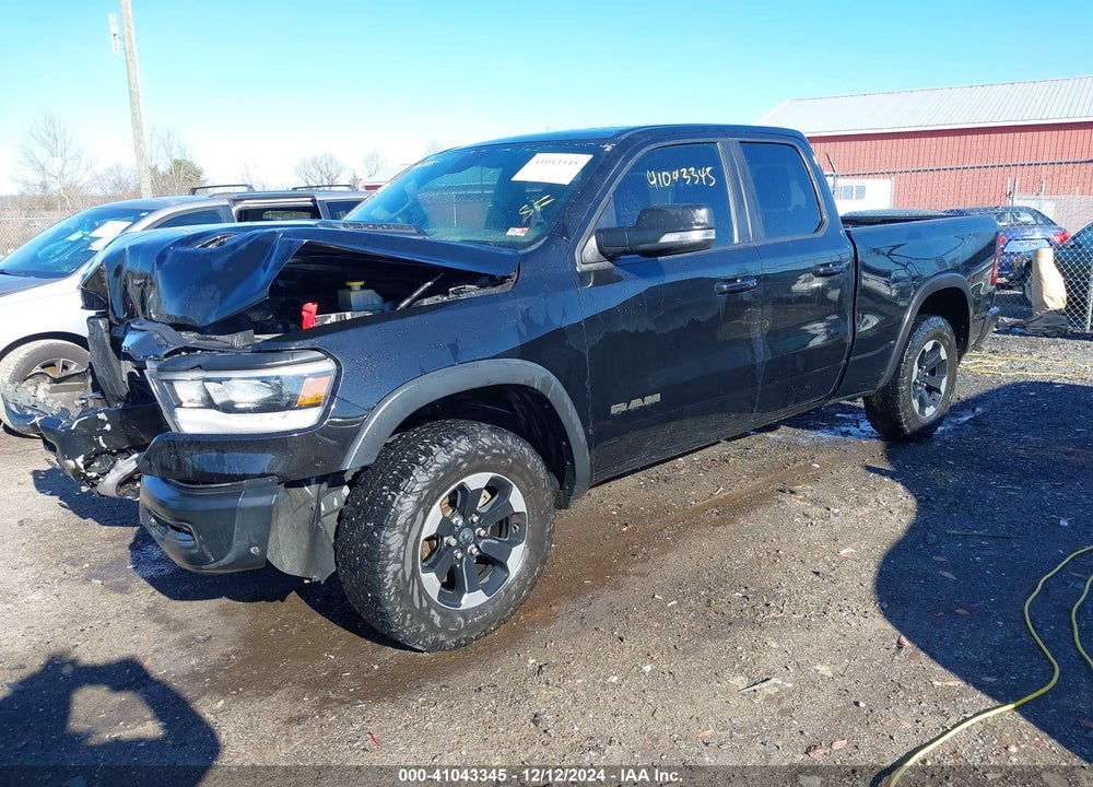 2019 RAM 1500 REBEL  4X4 6'4 BOX VIN: 1C6SRFET3KN843286