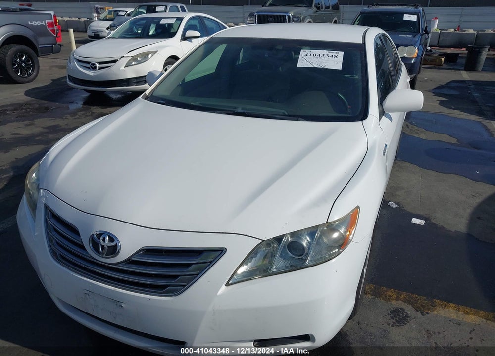 2007 TOYOTA CAMRY HYBRID VIN: JTNBB46K373013302