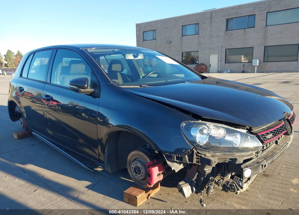 2013 VOLKSWAGEN GTI WOLFSBURG EDITION VIN: WVWHV7AJ8DW125710