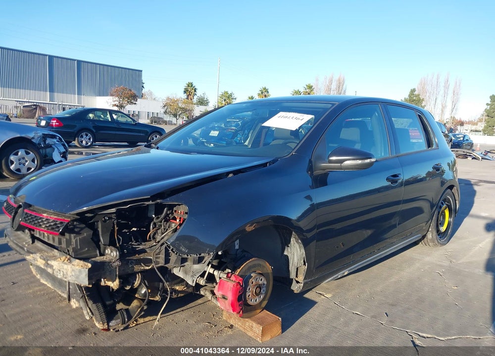 2013 VOLKSWAGEN GTI WOLFSBURG EDITION VIN: WVWHV7AJ8DW125710