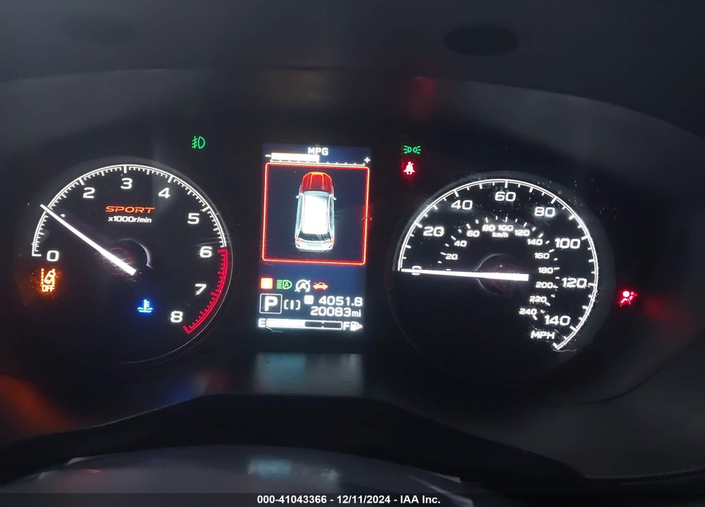 2023 SUBARU FORESTER SPORT VIN: JF2SKAJC4PH508440