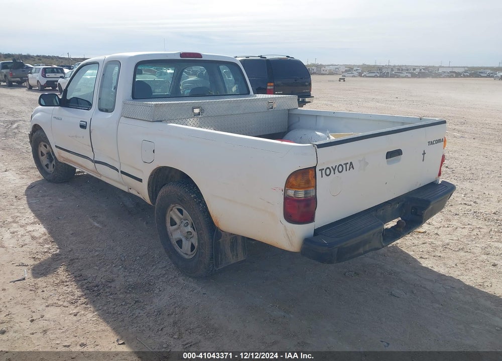2001 TOYOTA TACOMA VIN: 5TEVL52N61Z865074