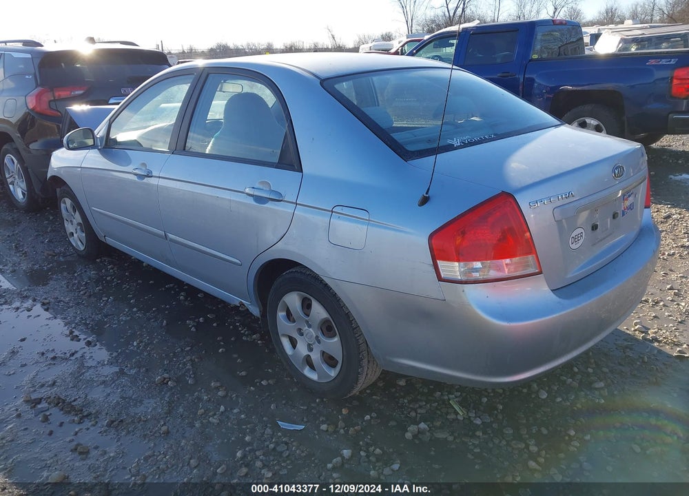 2007 KIA SPECTRA EX VIN: KNAFE121575440653