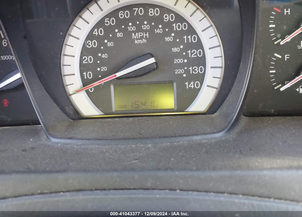 2007 KIA SPECTRA EX VIN: KNAFE121575440653
