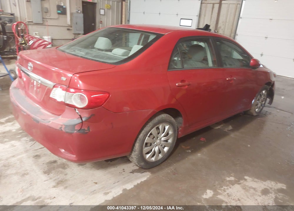 2012 TOYOTA COROLLA LE VIN: 5YFBU4EE0CP052716