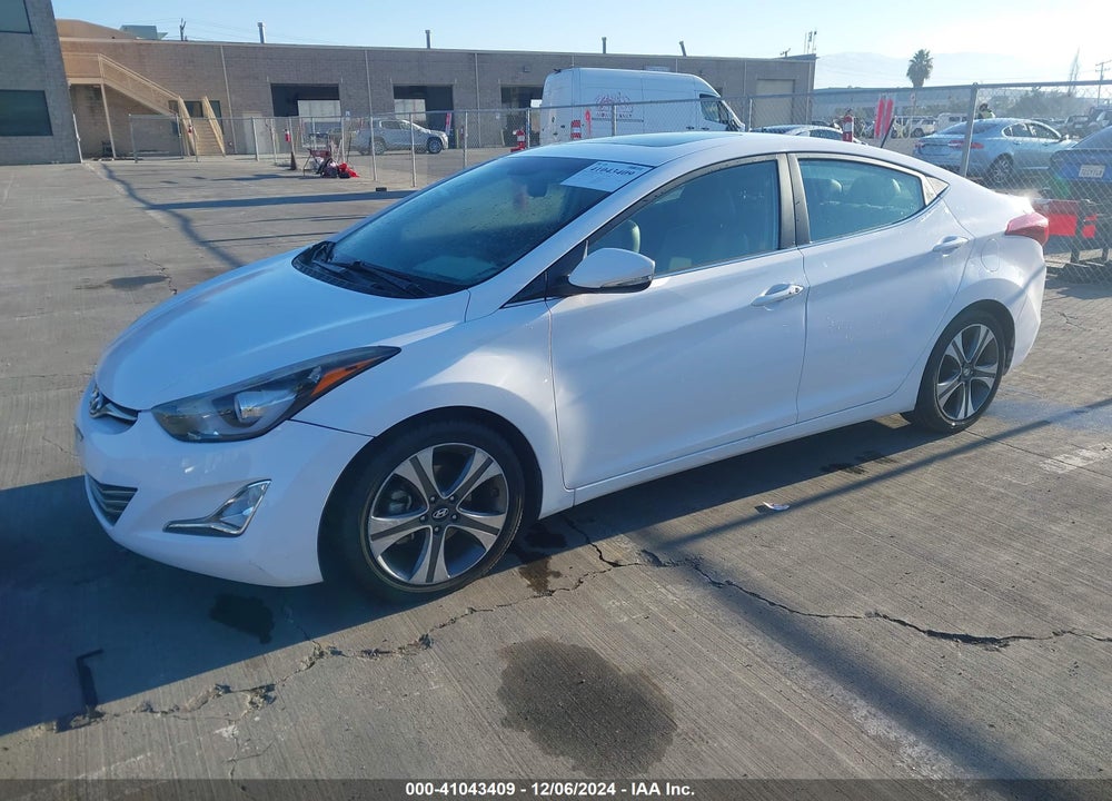2015 HYUNDAI ELANTRA SPORT VIN: KMHDH4AH6FU322418