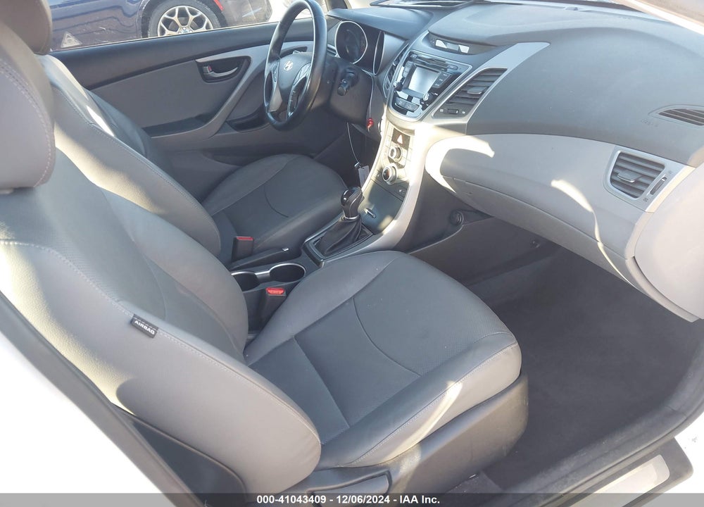 2015 HYUNDAI ELANTRA SPORT VIN: KMHDH4AH6FU322418