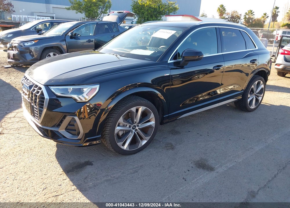 2021 AUDI Q3 PREMIUM PLUS 45 TFSI S LINE QUATTRO TIPTRONIC VIN: WA1EECF34M1125152