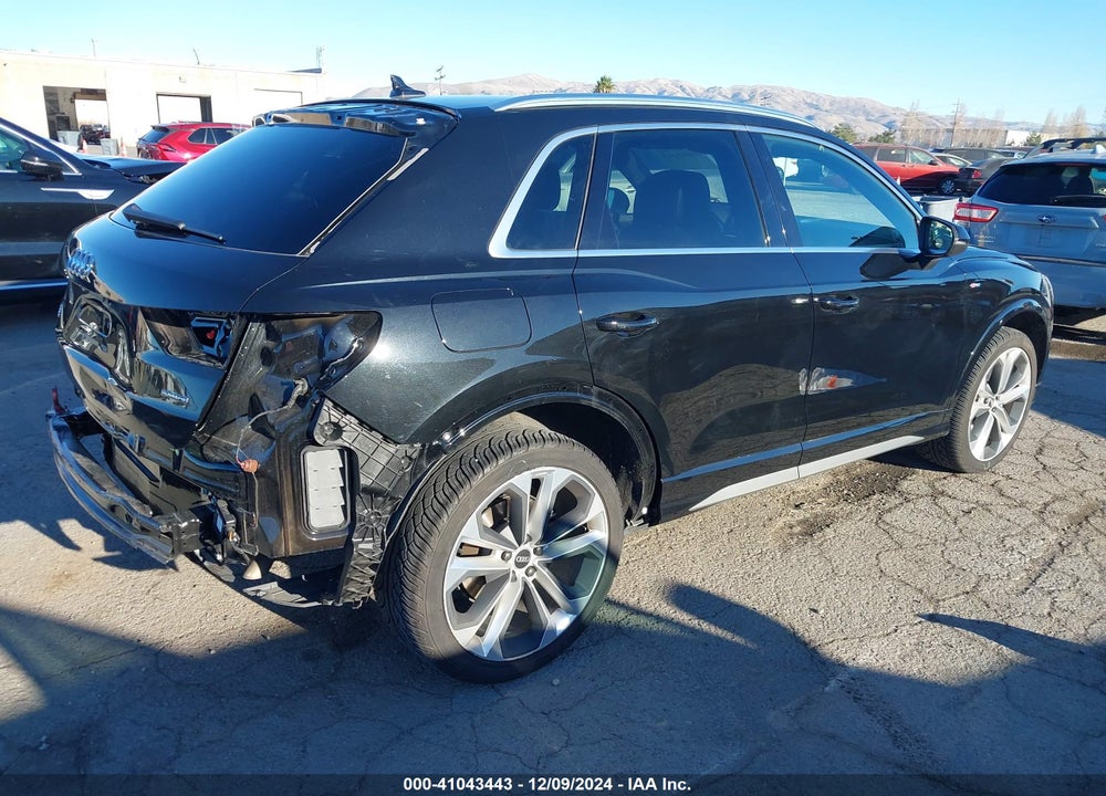 2021 AUDI Q3 PREMIUM PLUS 45 TFSI S LINE QUATTRO TIPTRONIC VIN: WA1EECF34M1125152