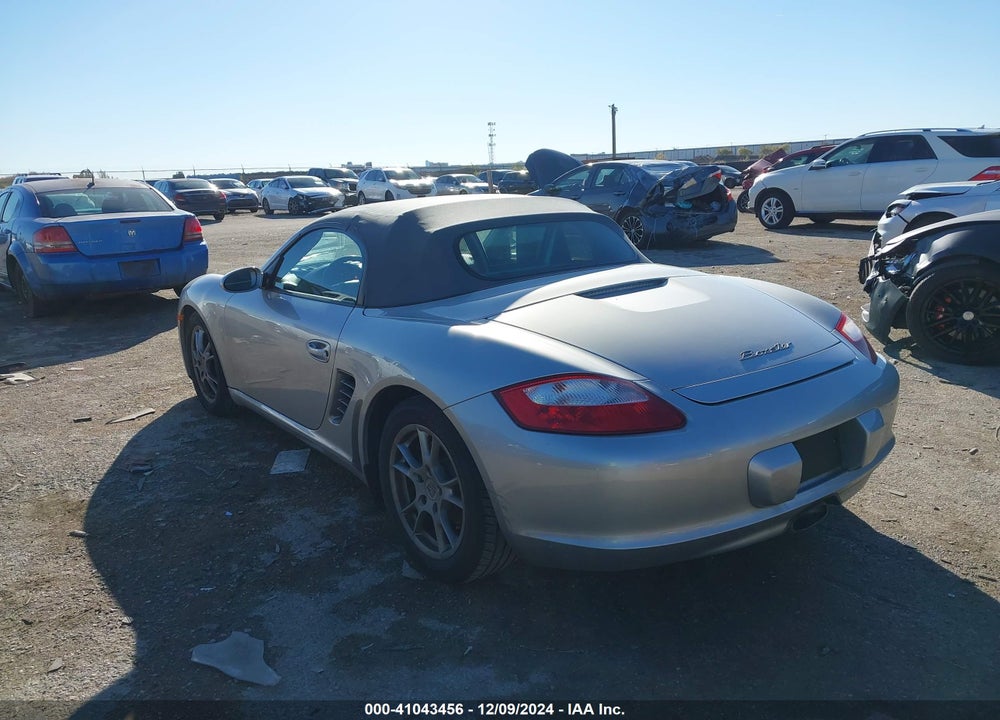 2007 PORSCHE BOXSTER VIN: WP0CA29867U711073