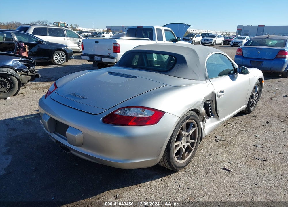 2007 PORSCHE BOXSTER VIN: WP0CA29867U711073