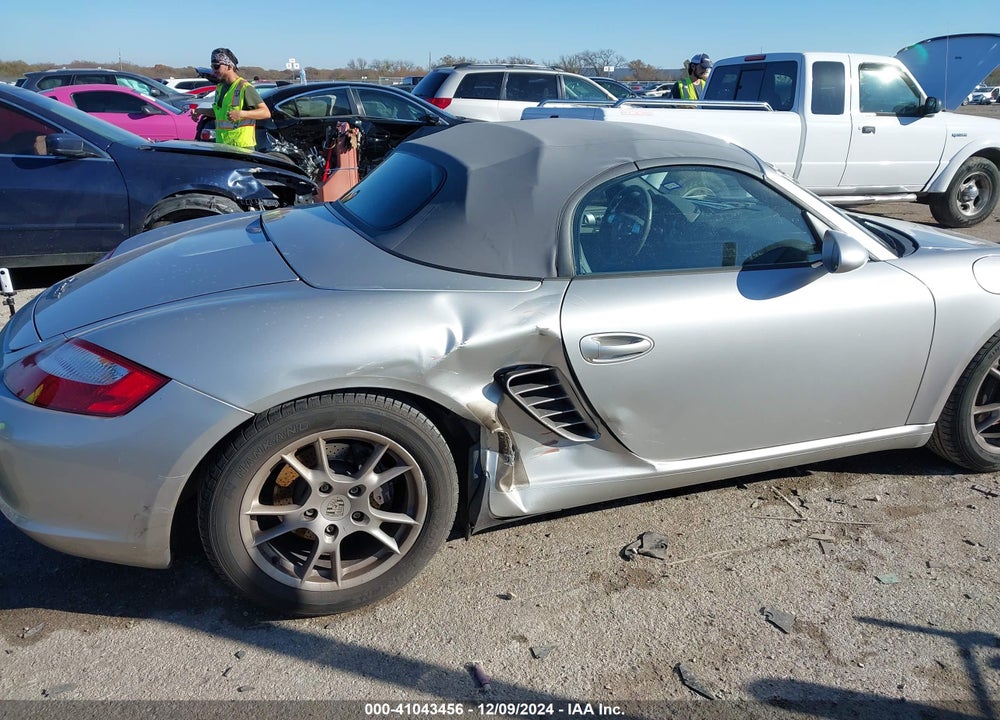 2007 PORSCHE BOXSTER VIN: WP0CA29867U711073