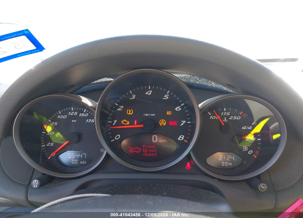 2007 PORSCHE BOXSTER VIN: WP0CA29867U711073