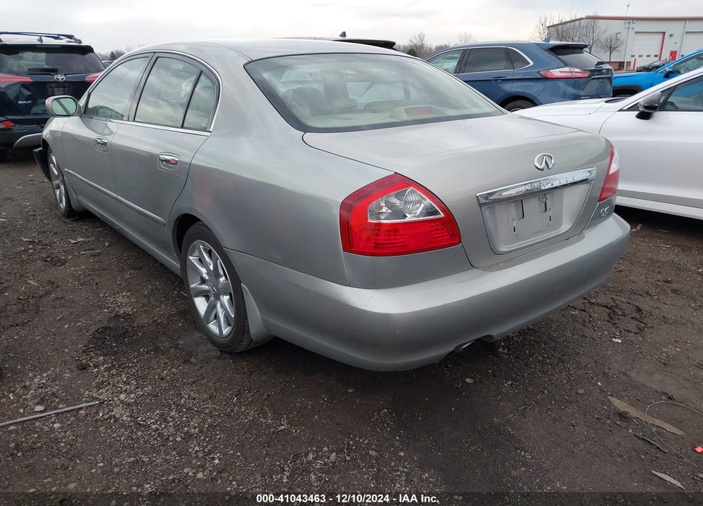 2003 INFINITI Q45 LUXURY VIN: JNKBF01A53M100900