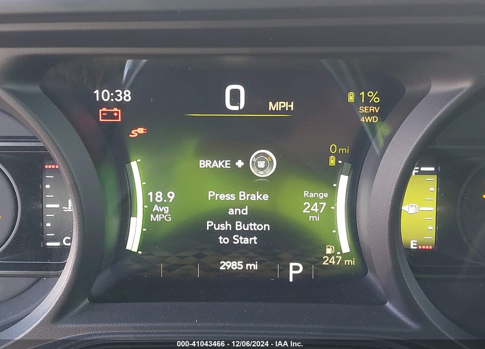 2024 JEEP WRANGLER 4XE SAHARA 4XE VIN: 1C4RJXP67RW211617