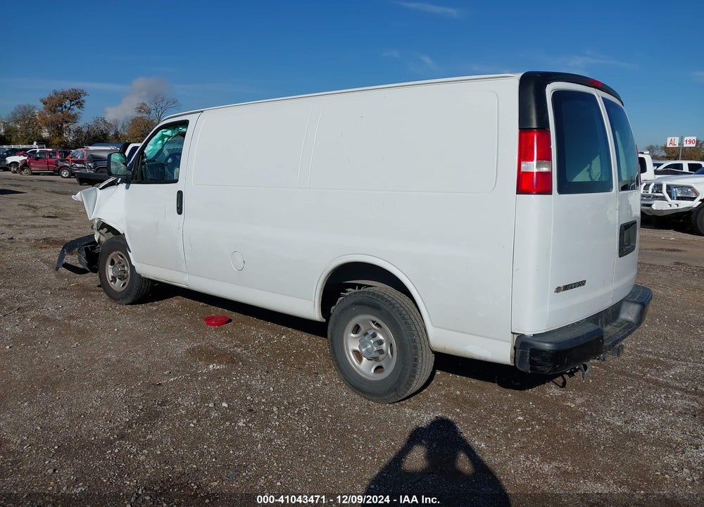 2019 CHEVROLET EXPRESS 2500 WORK VAN VIN: 1GCWGAFP7K1174919