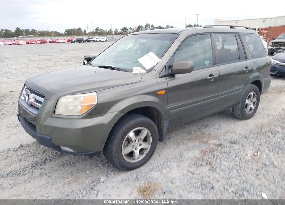 2006 HONDA PILOT EX VIN: 5FNYF28436B051524