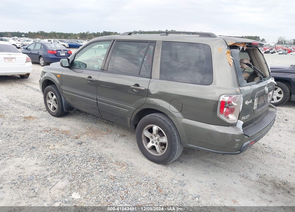 2006 HONDA PILOT EX VIN: 5FNYF28436B051524