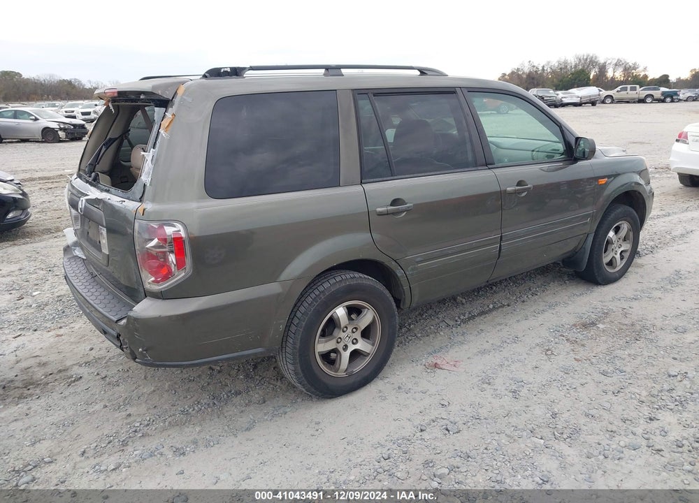 2006 HONDA PILOT EX VIN: 5FNYF28436B051524