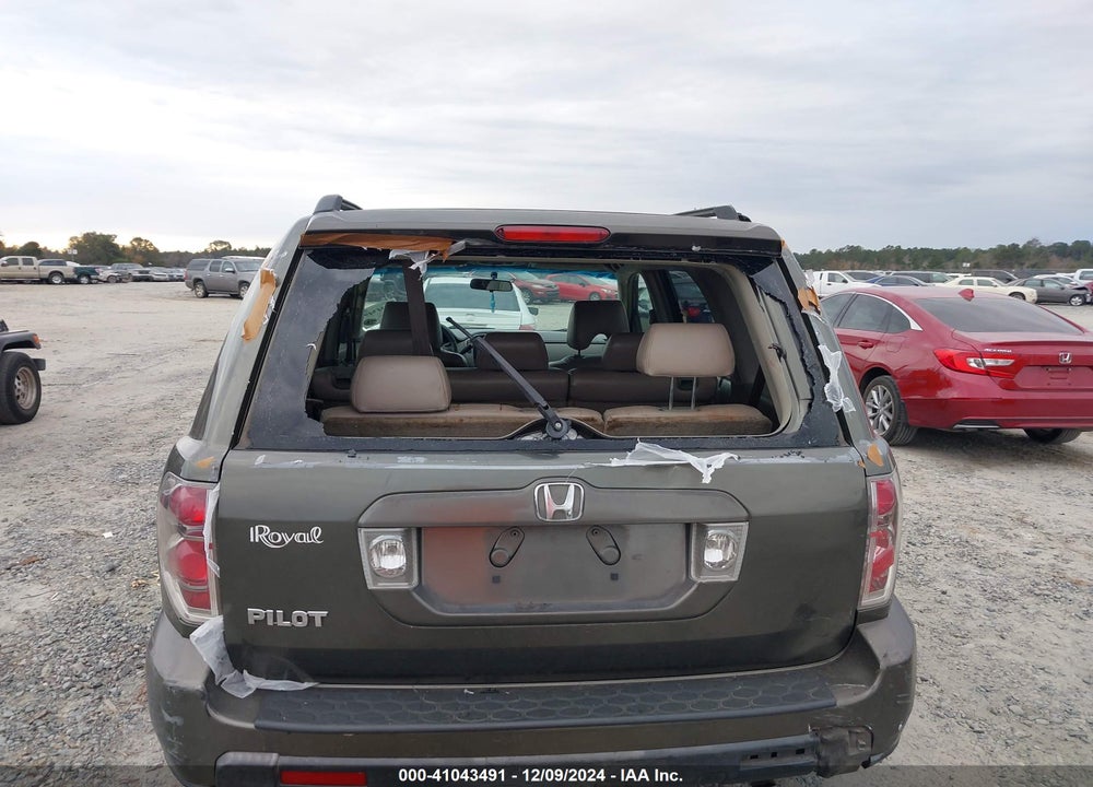 2006 HONDA PILOT EX VIN: 5FNYF28436B051524