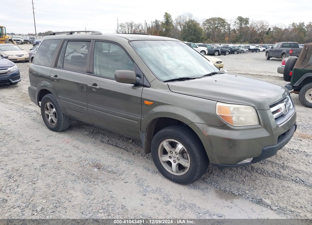 2006 HONDA PILOT EX VIN: 5FNYF28436B051524