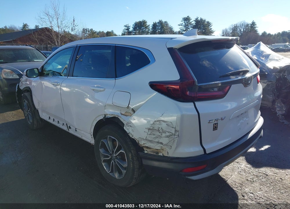 2022 HONDA CR-V AWD EX-L VIN: 5J6RW2H80NL004609