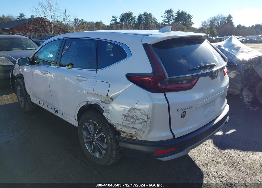 2022 HONDA CR-V AWD EX-L VIN: 5J6RW2H80NL004609